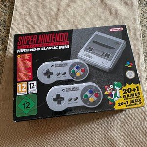 SNES Mini Classic 21 Games Plus 25 added games